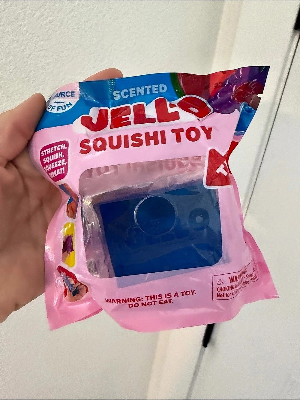 Source of Fun Jello Squishi Toy Scented Squishi Toy Blue